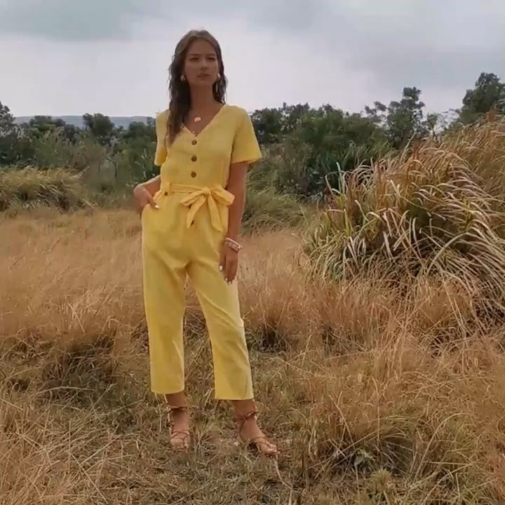 summer pants fashion jumpsuit women trousers