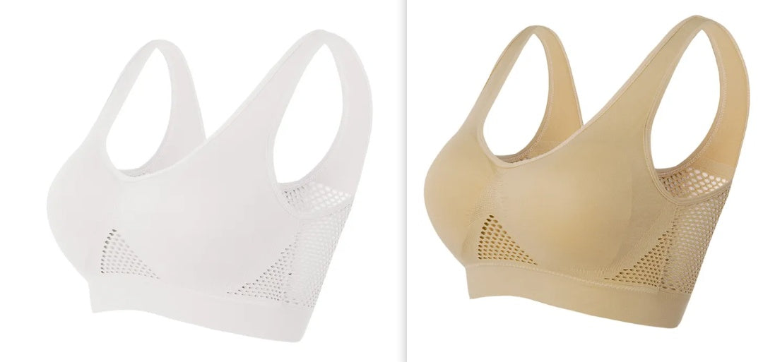 Women's Mesh Thin Sports Yoga Bra